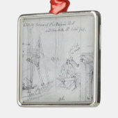 造る新居 メタルオーナメント (左)