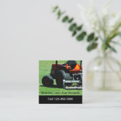 造園および特性管理 スクエア名刺 (スタンド正面)