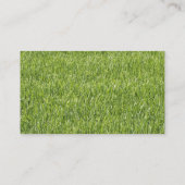 造園および芝生サービス 名刺 (裏面)