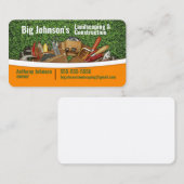 造園と建築名刺 名刺 (正面/裏面)