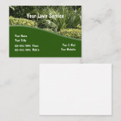 造園のテーマのモダンなデザイン 名刺 (正面/裏面)