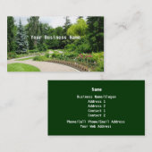 造園の名刺 名刺 (正面/裏面)