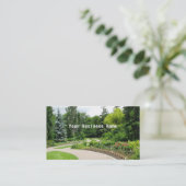 造園の名刺 名刺 (スタンド正面)