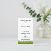 造園の名刺 名刺 (スタンド正面)