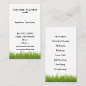 造園の名刺 名刺 (正面/裏面)