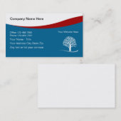 造園の名刺 名刺 (正面/裏面)