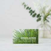 造園の名刺 名刺 (スタンド正面)