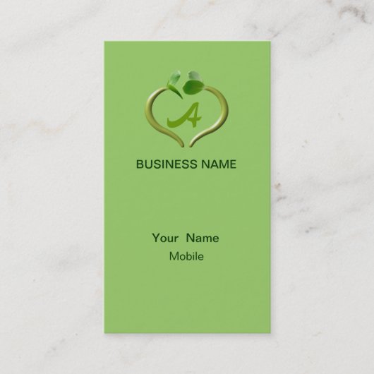 造園の名刺 名刺 (正面)