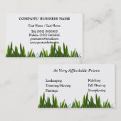 造園の名刺 名刺 (正面/裏面)