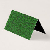 造園の芝生のテントの折目のスタイル 名刺 (裏面)