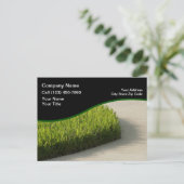 造園の郵便はがきの縁 ポストカード (スタンド正面)