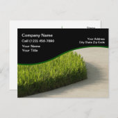 造園の郵便はがきの縁 ポストカード (正面/裏面)