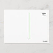 造園の郵便はがきの縁 ポストカード (裏面)