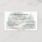 造園ガーデンクラウンケアハウス 名刺 (裏面)