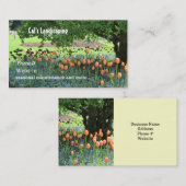 造園ガーデンシーン 名刺 (正面/裏面)