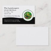 造園ガーデンテーマ名刺 名刺 (正面/裏面)