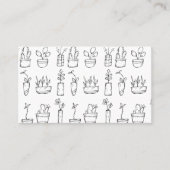 造園サービス/フラワーショップビジネス 名刺 (正面)