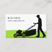 造園サービス プロの庭園管理 引越サービス 名刺 (正面)