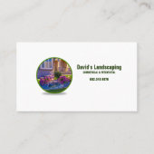 造園サービス 名刺 (正面)