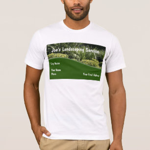造園サービスTシャツデザインテンプレート Tシャツ