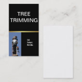 造園ツリーのトリミング 名刺 (正面/裏面)