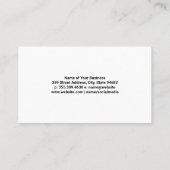 造園ツール |刈り草 |ツリー 名刺 (裏面)