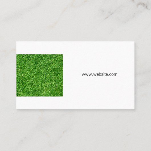 造園ツール |草 名刺 (裏面)