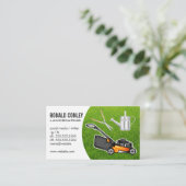 造園ツール |草 名刺 (スタンド正面)