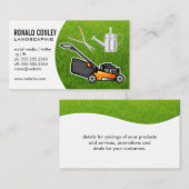 造園ツール |草 名刺 (正面/裏面)