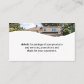 造園ツール | Backyard Gard Lawn 名刺 (裏面)