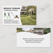 造園ツール | Backyard Gard Lawn 名刺 (正面/裏面)