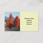 造園デザイン 名刺 (裏面)