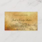 造園ビジネス秋のかえではヴィンテージを去ります 名刺 (裏面)