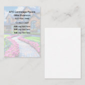 造園ブリックパーバーサービス 名刺 (正面/裏面)