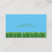 造園ヤードメンテナン気にスローンビジネスCa 名刺 (裏面)