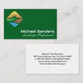 造園ロゴ | サン 名刺 (正面/裏面)