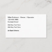 造園ローンサービス新名刺 名刺 (裏面)