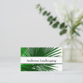 造園ローンパ気にームツリートロピカル 名刺 (スタンド正面)