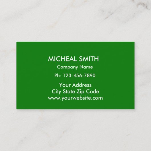 造園ローン気にガーナープロフェッショナルブシン 名刺 (裏面)