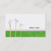 造園ロー気にンデイジー名刺 名刺 (裏面)