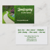 造園ロ気にーンガーデナーニューデザイン 名刺 (正面/裏面)