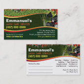 造園ロ気にーンモーアD – ダウンロード 名刺 (正面/裏面)