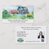 *～*造園不動産仲介業者モダンロー気にン 名刺 (正面/裏面)