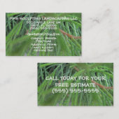 造園会社 名刺 (正面/裏面)