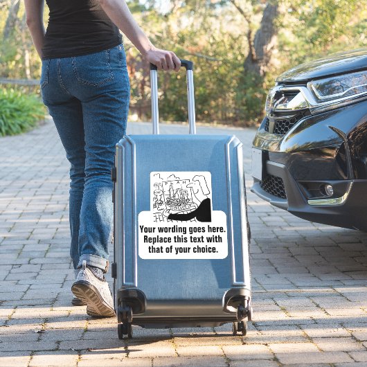 造園促進 シール (スーツケースインサイチュ)