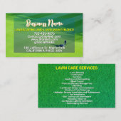 造園及び芝生整備 | 芝生気に 名刺 (正面/裏面)