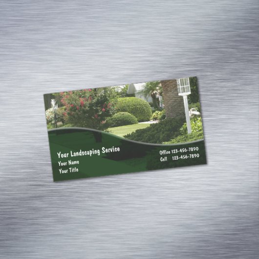 造園名刺マグネット マグネット名刺 (インサイチュ)