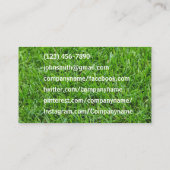 造園名刺 名刺 (裏面)