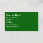 造園名刺 名刺 (裏面)