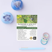 造園園園芸業、園芸家 チラシ (シングル)